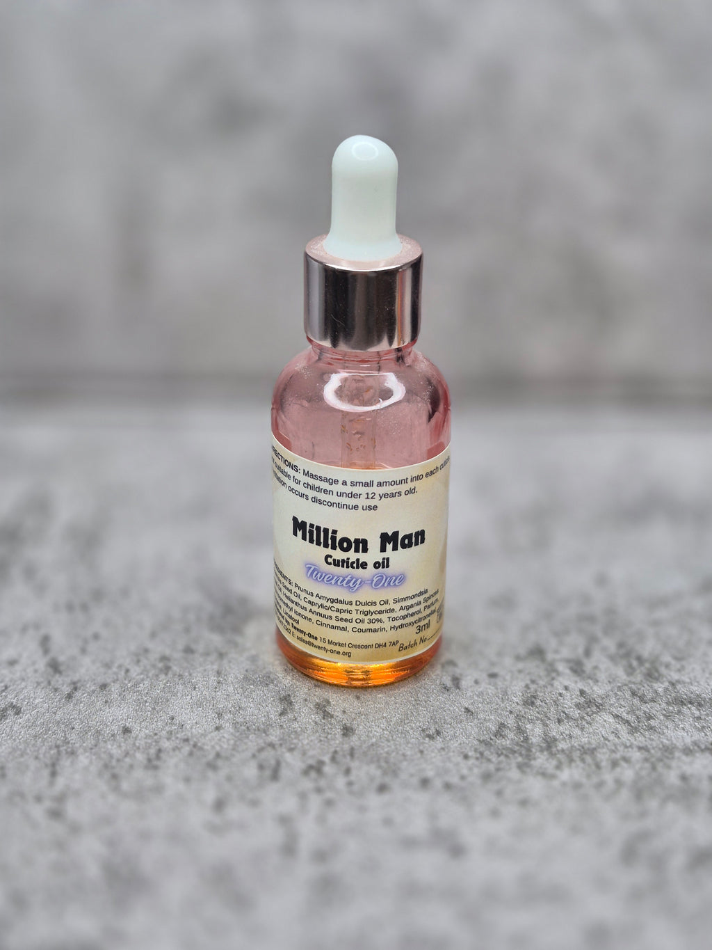 Cuticle Oil 30ml Dropper Bottles