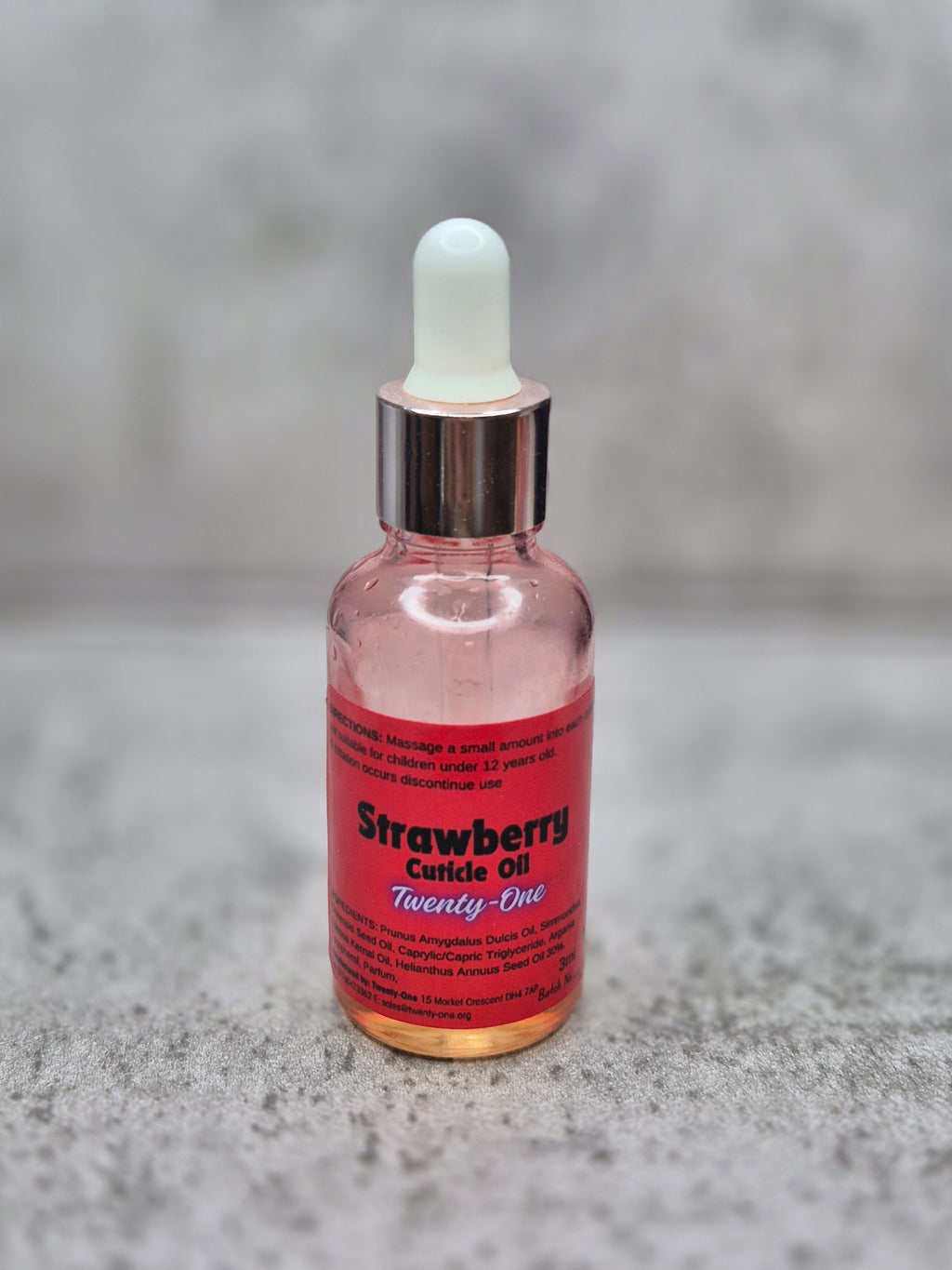 Cuticle Oil 30ml Dropper Bottles
